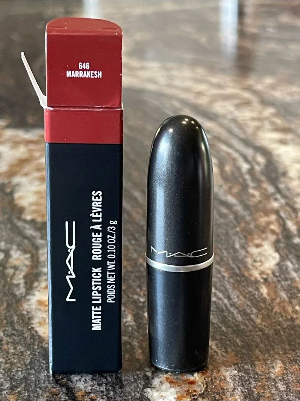 MAC Cosmetics Matte Lipstick - Marrakesh 646 (Red)